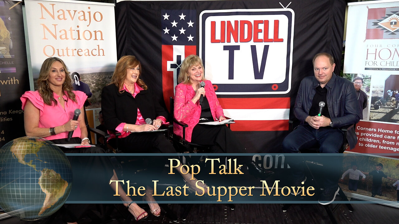 Pop Talk NRB 2025 - Michael Scott - The Last Supper Movie - OvercomersTV.Live | LindellTV