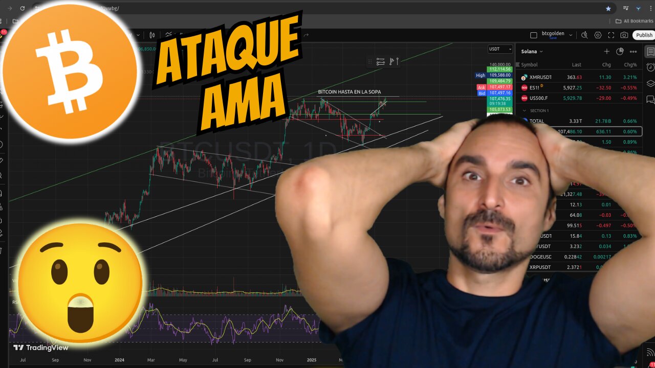 ATAQUE AMA!! Bitcoin y Solana