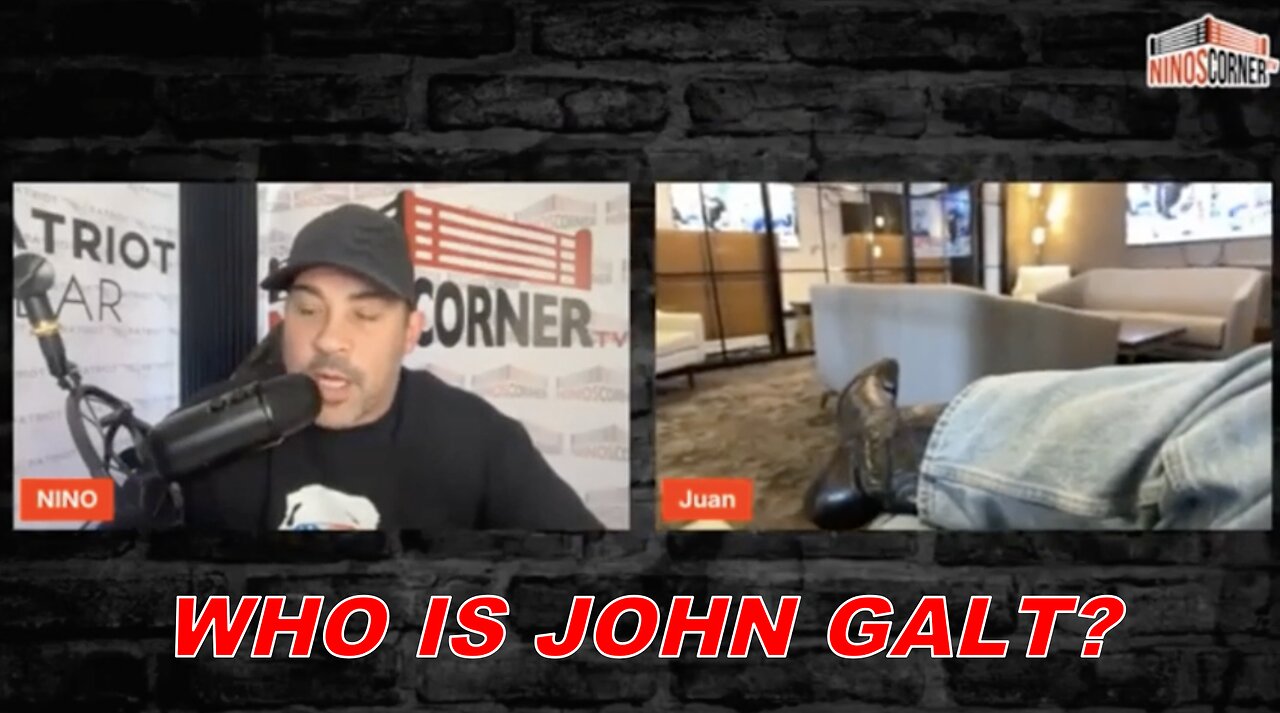 NINO W/ JUAN O'SAVIN. THE Middle East TRIP, DIDDY TRIAL, BONDI, GITMO & MORE. WHO IS John Galt?