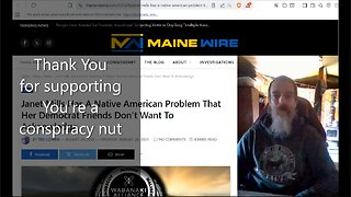 Maine Gov. Janet Mills has many problems one is with the Maine Indian Tribal-State Commission