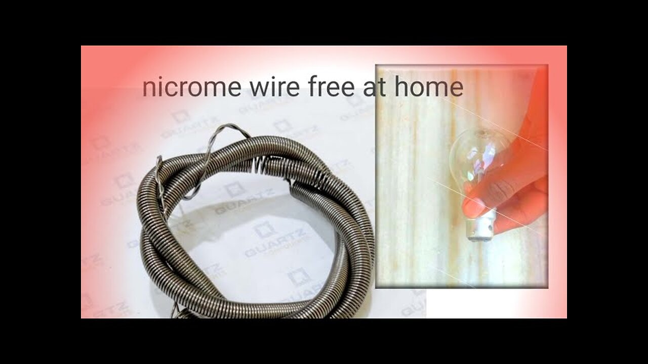 home nicrome wire