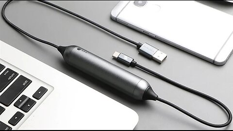 2-in-1 Power Bank with Built-in Charging Cable - Never Hunt around for a Cable