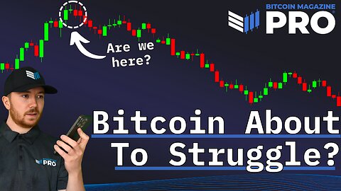 Why Bitcoin Could Be About To Struggle