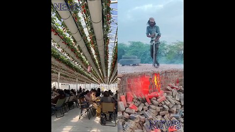 A fruit tree inside the restaurant feeds all, while one works at a brick kiln.