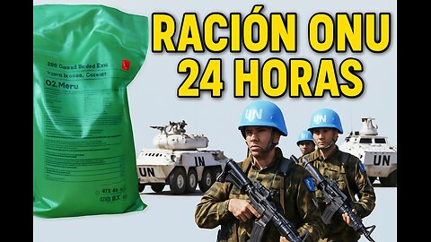 RACION DE COMBATE NACIONES UNIDA 24 HORAS MENU 2