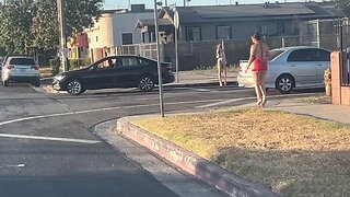 scenes in the Las Vegas streets the back roads Orleans Casino