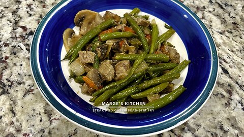 Steak and Green Beans Stir Fry