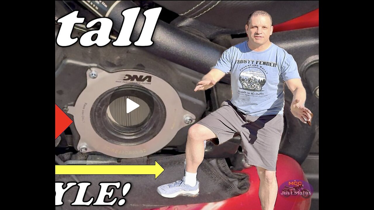DNA Air Filter Install Dad Style