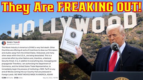 Hollywood In CHAOS After Trump Declares 100% Tariff On ALL Movies Made Outside The USA! Marvel, MCU