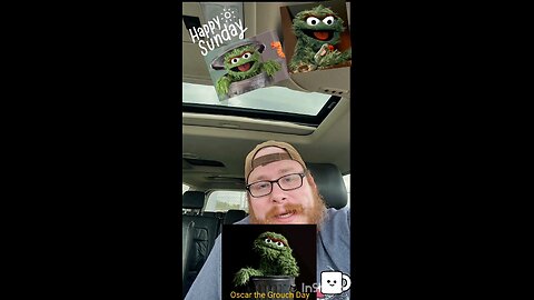 Sunday! Oscar the grouch and Outlander!