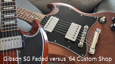 Gibson SG Faded Versus '64 Custom Shop