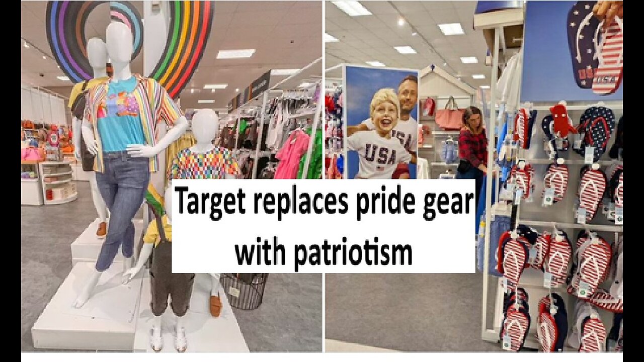 Target replaces gay pride display with USA pride displays, will sales go up?