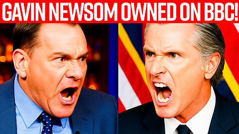 BBC Reporter DESTROYS Gavin Newsom!