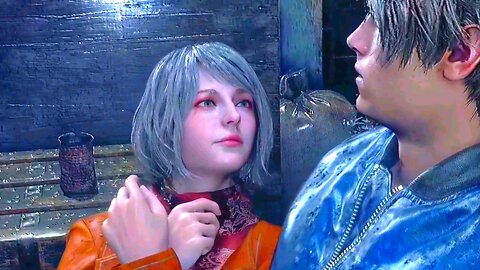 Finally Leon Met Ashily | Resident Evil 4 remake gameplay