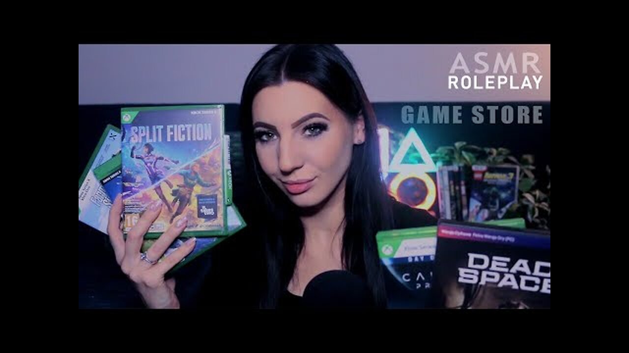 ASMR | ROLEPLAY - Sklep z grami (soft spoken)阿