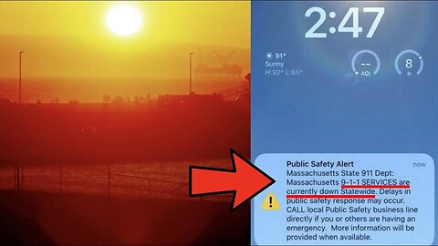 "Emergency Alert: 911 Outage Hits Massachusetts Amid Heatwave Test Preparations"