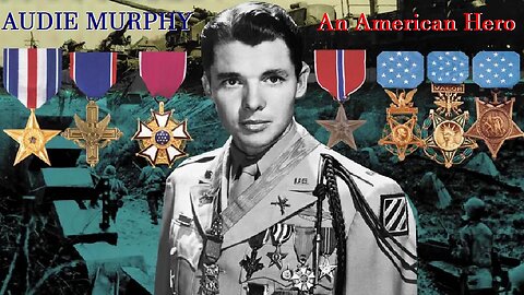 AUDIE MURPHY: AN AMERICAN HERO 1996 A&E Biography of WW2's Most Decorated Soldier FULL PROGRAM