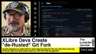 XLibre Dev Creates de-Rusted Git Fork
