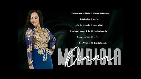 Diana Mendiola - 1 Hora Sus Mejores Canciones Grandes Éxitos - Álbum Completo.