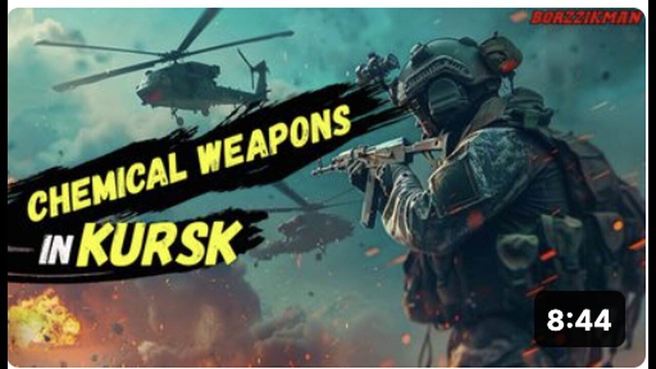 "Ukrainian Army Resorts to Chemical Weapons Use in Kursk in Desperate Act"