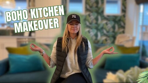 BOHO KITCHEN MAKEOVER _ FULL KITCHEN REMODEL