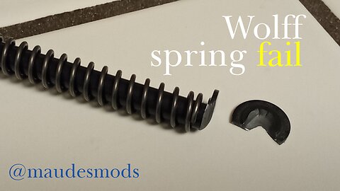 Wolff Guiderod/Spring Fails