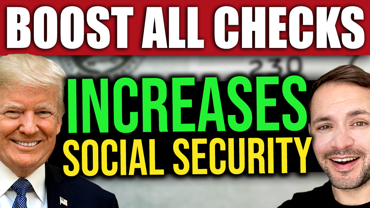 Social Security Bill to INCREASE Pay Checks for ALL Beneficiaries