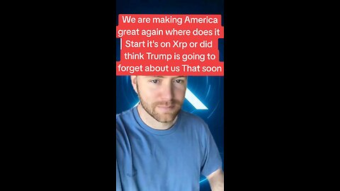 We are making America great again where does it Start it's on Xrp