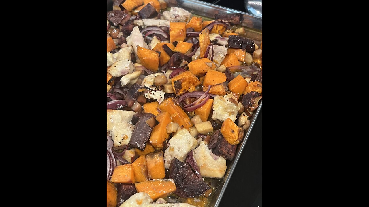 Harvest Sheet Pan dinner