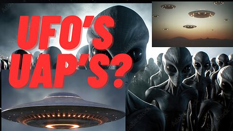 UFO's, UAP's, Corruption and More
