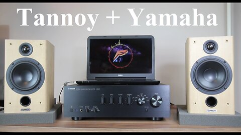 Tannoy Fusion 1 speakers + Yamaha A-S500 amplifier + sound test
