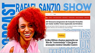 EP. 22 - Rafael Sanzio Show - Érika Hilton defende traficantes, em esses matam Trans em Fortaleza