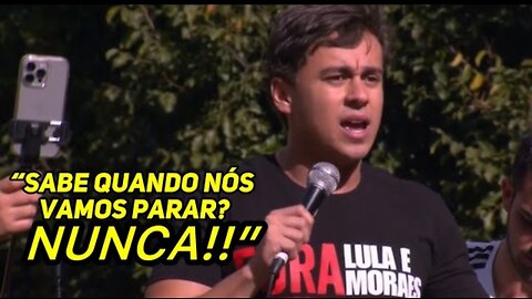 ARREBENTOU!!! DISCURSO DE NIKOLAS CHOCA A PAULISTA