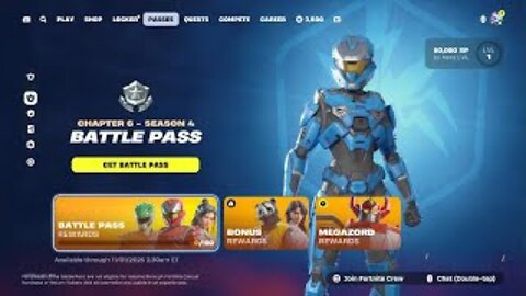 Fortnite|Chapter 6 Season 4 [Shock 'N Awesome] Battlepass Review
