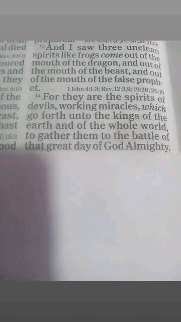 Revelation 16:13-14