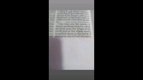 Revelation 16:13-14