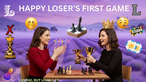 Happy Chess for Beginners – Funny Blunders & Learning Loser 😅