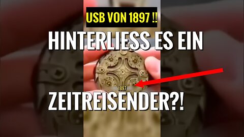 Zeitreisender aus dem Jahr 1897 vergaß USB Stick in antiker Uhr