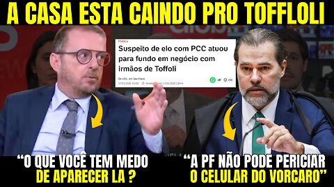 ESCÂNDALO!GLOBOLIXO EXPLICA PORQUE TOFFOLI TEM MEDO DO CELULAR DEO VORCARO