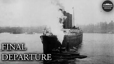 "Unveiling the Mystery: Is This the Final Footage of the Legendary Lusitania?"