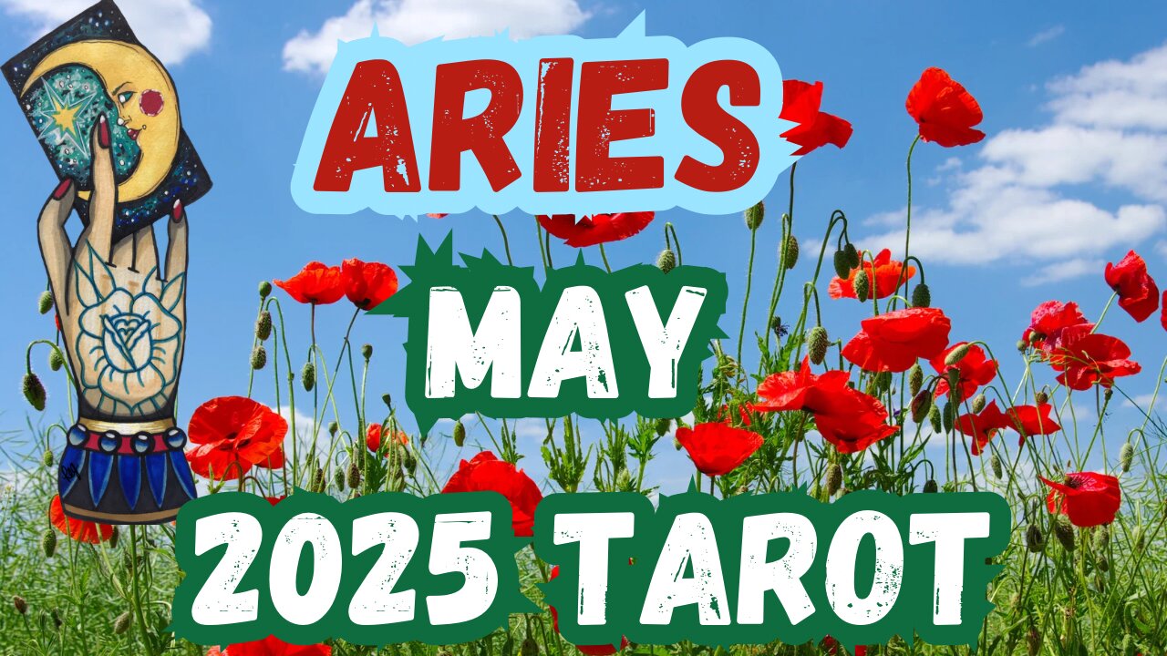 Aries ♈️- May 2025 Monthly Alignment Tarot Reading #aries #tarot #tarotary #maytarot