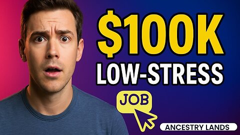 Jobs That Pay $100K+ With Low Stress & Work-Life Balance (No Burnout!)