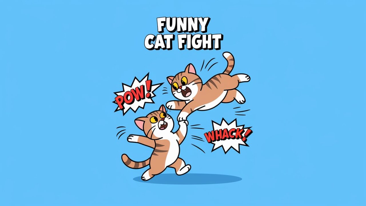 Funny Cat Fight Video | Hilarious Cat Reactions & Fights! 😹🐾