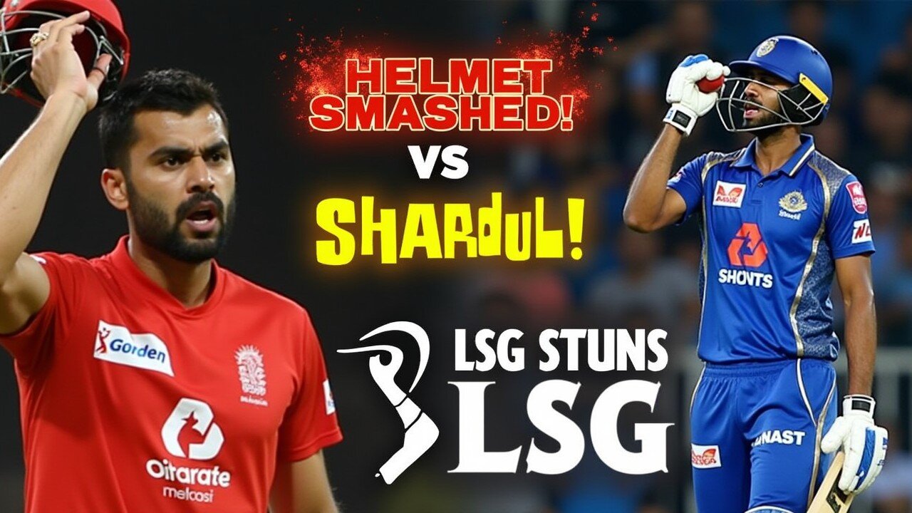 हेलमेट फेंका, विकेट गिरे! SRH vs LSG मैच का पूरा हंगामा | IPL 2025 Highlights