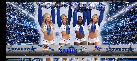 DALLAS COWBOYS KODI BUILD WITH IT'S OWN FORK