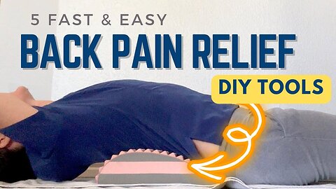 Restore Spine Health with 5 Effective Tools for Natural Back Pain Relief! N22