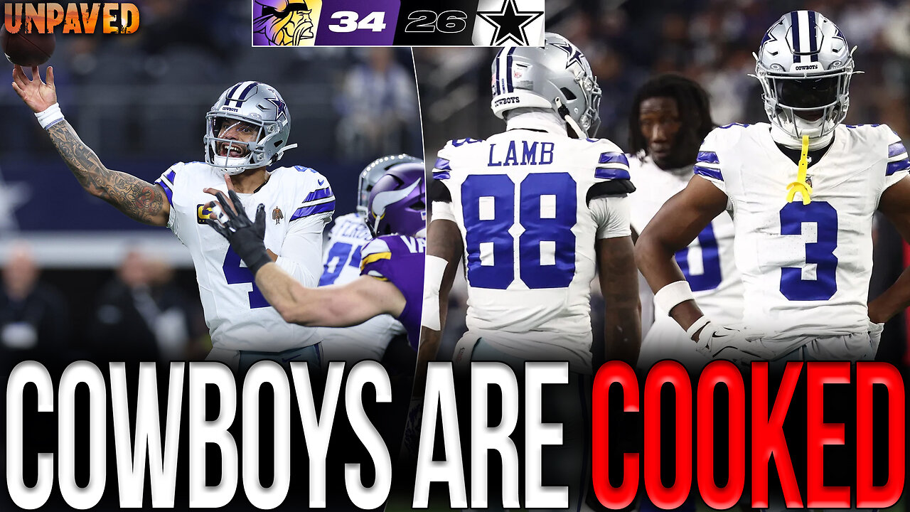 Vikings ELIMINATE Cowboys From Playoff Contention | UNPAVED