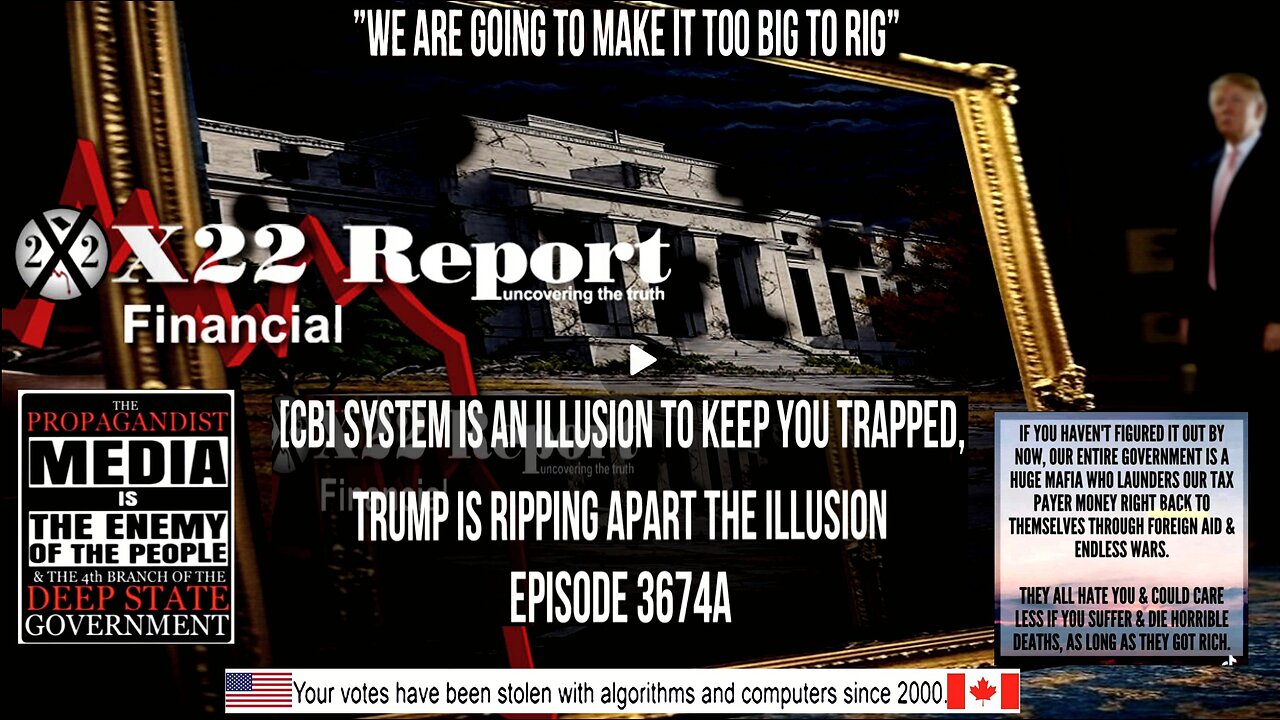 Ep 3674a - [CB] System Is An Illusion To Keep You Trapped, Trump Is Ripping Apart The Illusion