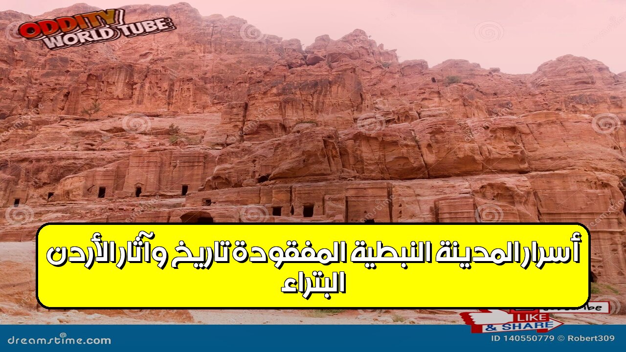 البتراء: أسرار المدينة النبطية المفقودة | تاريخ وآثار الأردن #البتراء #الأردن #آثار