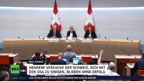 “Ein Alptraumszenario”: Hohe US-Zölle belasten Schweizer Wirtschaft